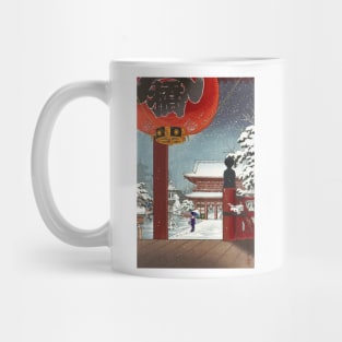 Asakusa Kanzeon Temple by Tsuchiya Koitsu Mug